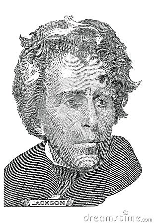 Andrew Jackson (vector) Vector Illustration