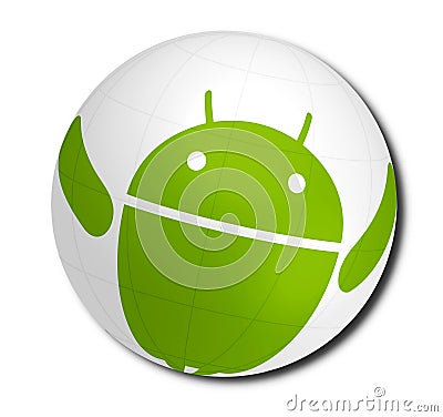 Android Cartoon Illustration