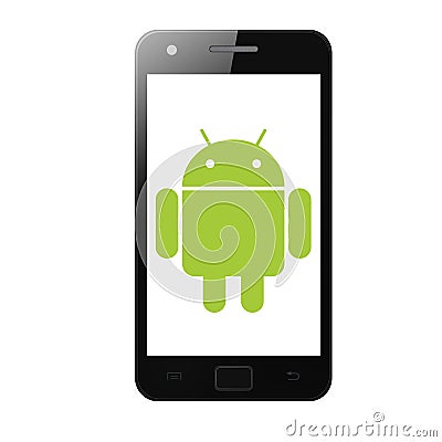 Android phone Editorial Stock Photo