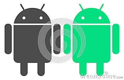 Android vector logo Vector Illustration