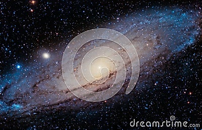 The Andromeda Galaxy Stock Photo