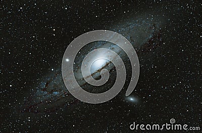 Andromeda Galaxy M31 - Astronomy Stock Photo