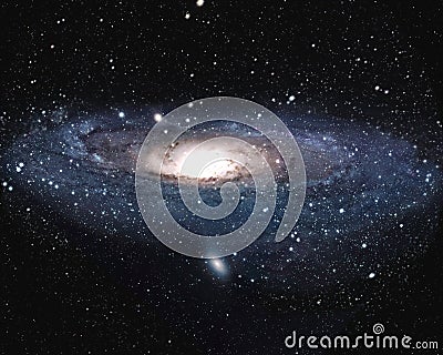 Andromeda Galaxy M31 Stock Photo