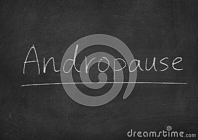 Andropause Stock Photo