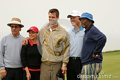 Andy Garcia,Cheryl Ladd,Josh Duhamel,Jacksons,Michael Douglas,Samuel L. Jackson Editorial Stock Photo