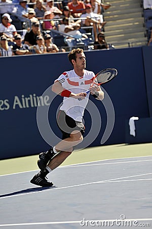 Andy Murray GBR US Open 2013 5 Editorial Stock Photo