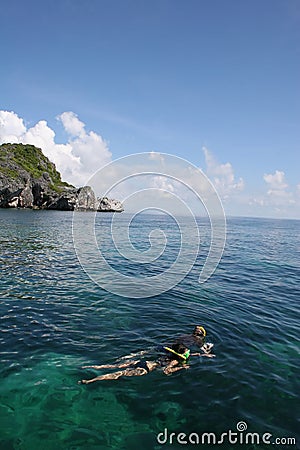 Ang Thong Marine Park Stock Photo