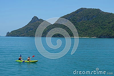 Ang Thong National Marine Park, Koh Samui, Thailand. Editorial Stock Photo