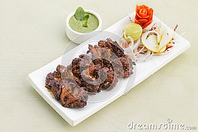 Angara chicken Kabab Stock Photo