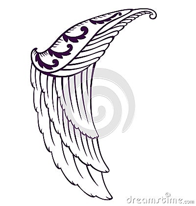 Angel Free Wing Vector Illustration