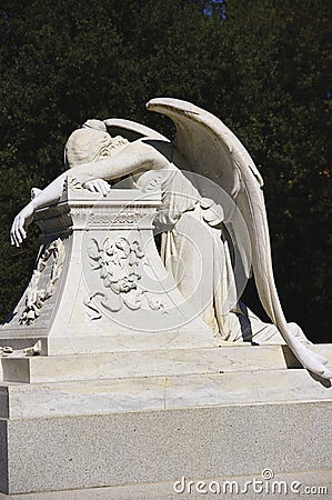 Angel of Grief Stock Photo