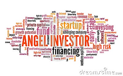 Angel investor concept Stock Photo