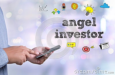 angel investor Stock Photo