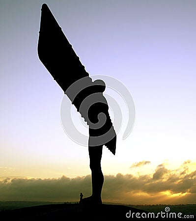 Angel of the North Editorial Stock Photo
