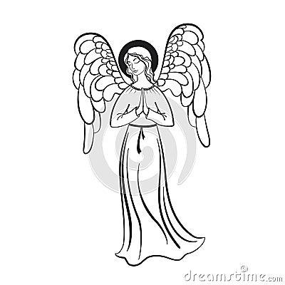 Angel Vector Illustration