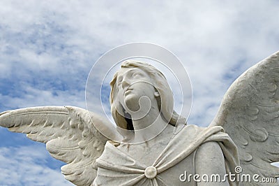 Angel statue Stock Photo