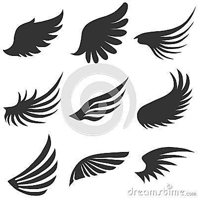 Angel wings Vector Illustration