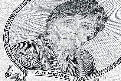 Angela Dorothea Merkel Editorial Stock Photo