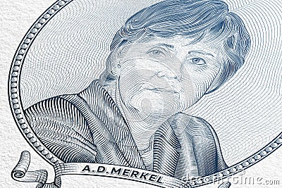 Angela Dorothea Merkel Editorial Stock Photo