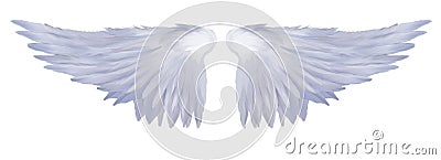 Angelic Wings Stock Photo