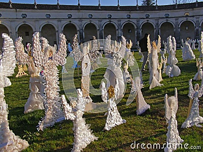 The Angels Choir, Villa Manin, Italy Editorial Stock Photo