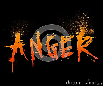 Anger Cartoon Illustration