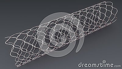 Angioplasty Stent Stock Photo