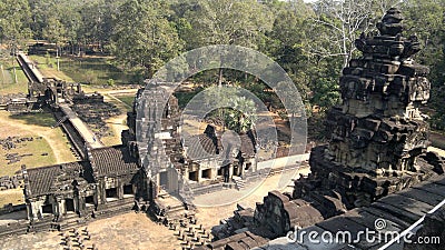 Angkor Thom - Bapuon Cambodia Stock Photo