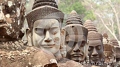 Angkor Thom, Cambodia Stock Photo