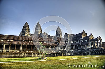 Angkor Wat, Cambodia Stock Photo