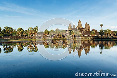 Angkor Wat, Cambodia Stock Photo