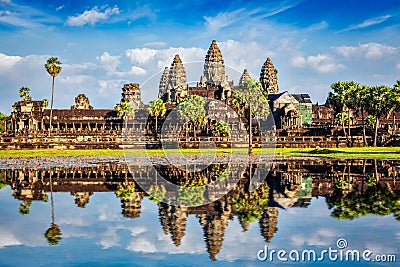 Angkor Wat Stock Photo