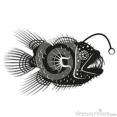 Anglerfish Vector Illustration