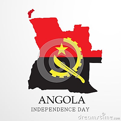 Angola Independence Day. Stock Photo