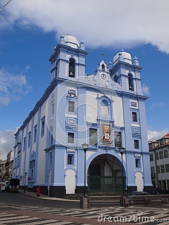 Angra do Heroismo Stock Photo