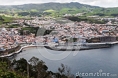 Angra do Heroismo Stock Photo