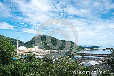 Angra Nuclear Power Plant, Rio de Janeiro, Brazil Stock Photo