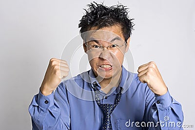 Angry Adult Stock Photo