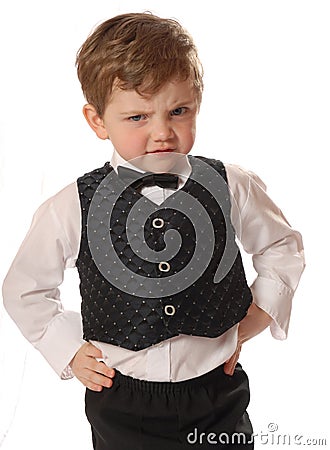 Angry child Stock Photo