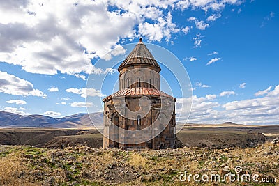 Ani Ruins in Kars, Turkey. Stock Photo