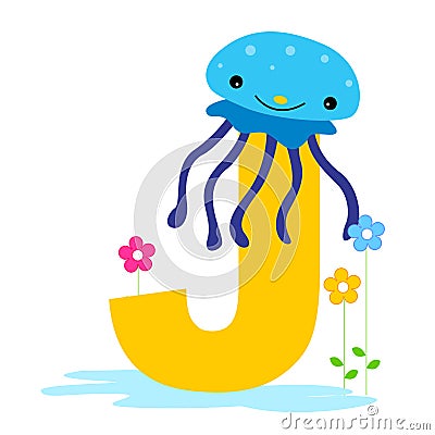 Animal Alphabet J Stock Image - Image: 8448421