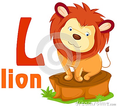 Animal Alphabet L Stock Photo - Image: 13450950