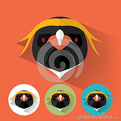 Animal Portrait Vector Illustration