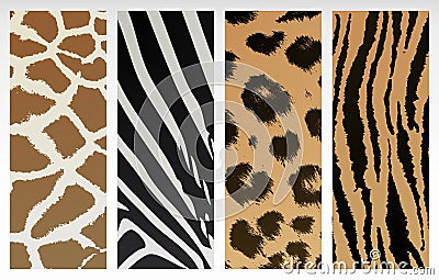 Animal print Vector Illustration