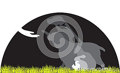 Animal rescue Vector Illustration