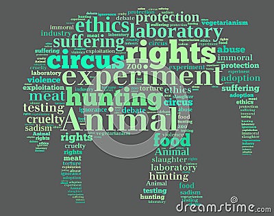 Animal Rights Stock Photo