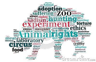 Animal Rights Stock Photo