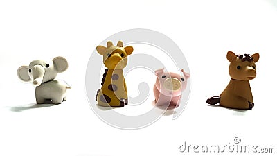 animals cute doll souvenir Stock Photo