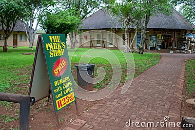 Lower sabie national park kruger south africa Editorial Stock Photo