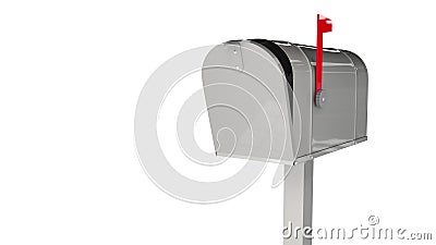Beugel Onschuldig compact Animatie Bezorging Mailconcept Met Retro E-mail Box En Verzenden  Envelopberichten Stock Footage - Video of correspondentie, contactpersoon:  204849878